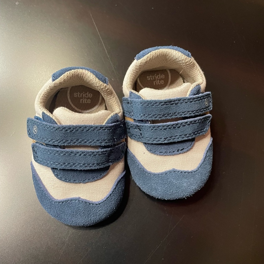 Stride Rite 2 month baby shoe